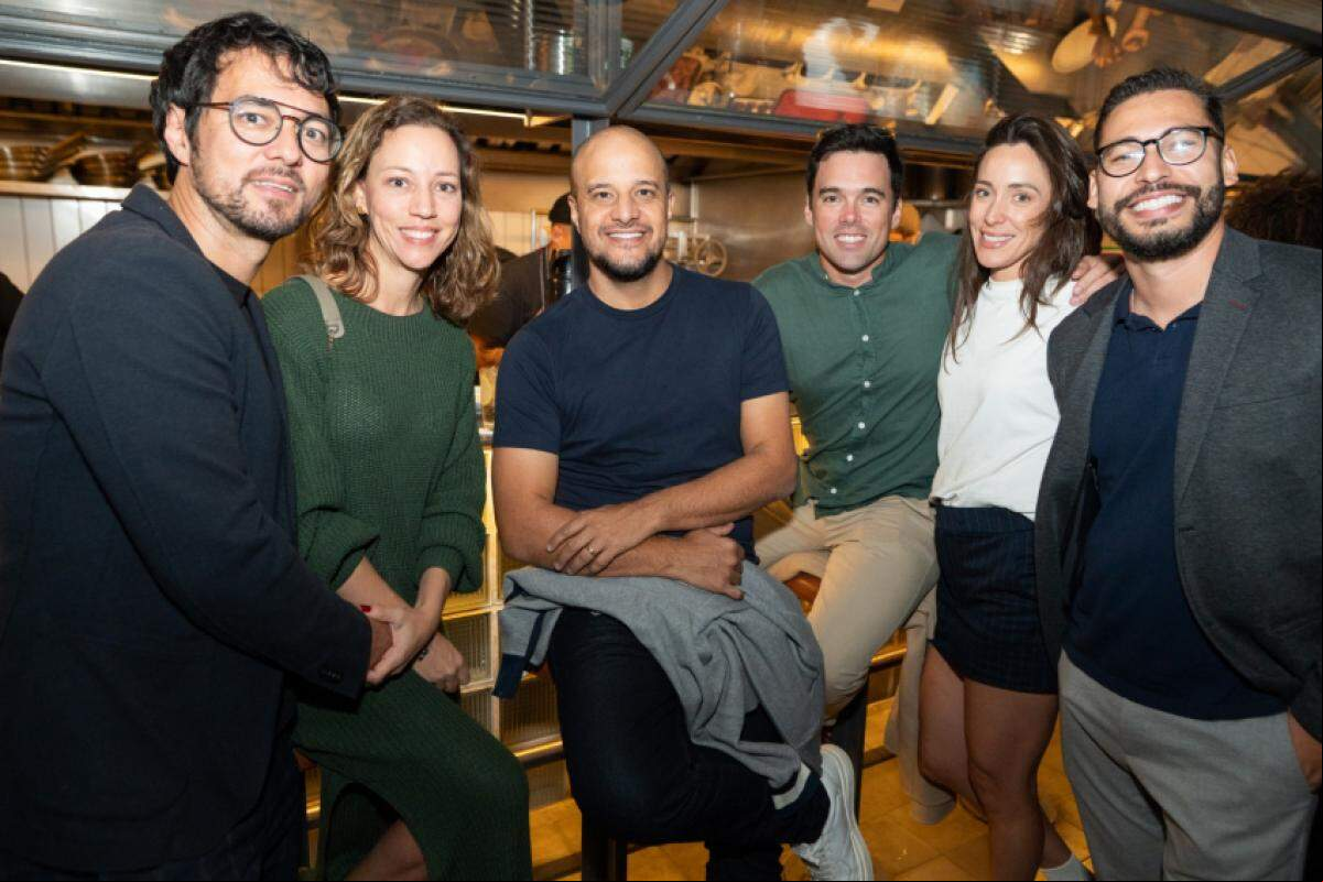 Eduardo Albernaz, Tatiana Otta, Kleber Santos, Diego Medeiros, Margot Bacquerot e Felipe Cipriano